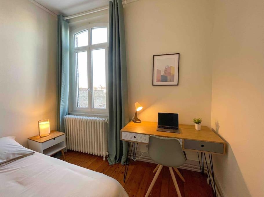 4 Chambres - Grande Maison - Parking - Jardin Amiens Ngoại thất bức ảnh