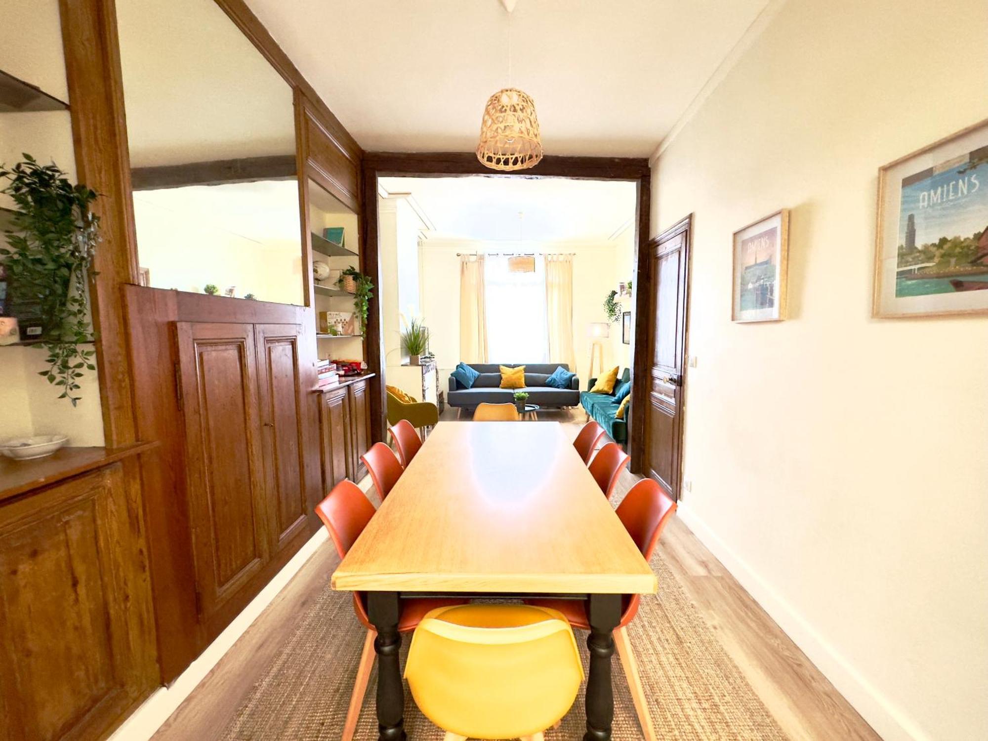 4 Chambres - Grande Maison - Parking - Jardin Amiens Ngoại thất bức ảnh