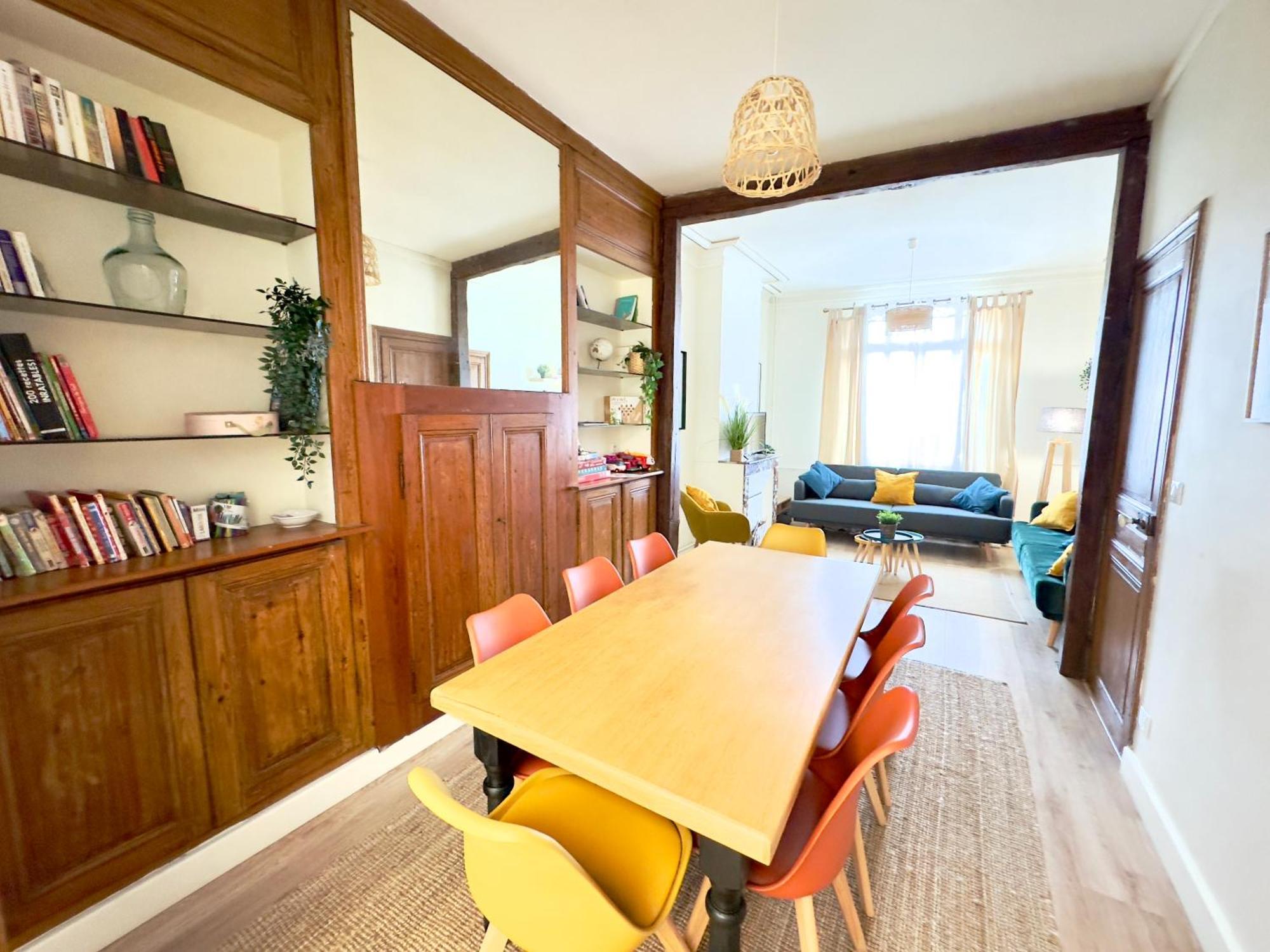 4 Chambres - Grande Maison - Parking - Jardin Amiens Ngoại thất bức ảnh