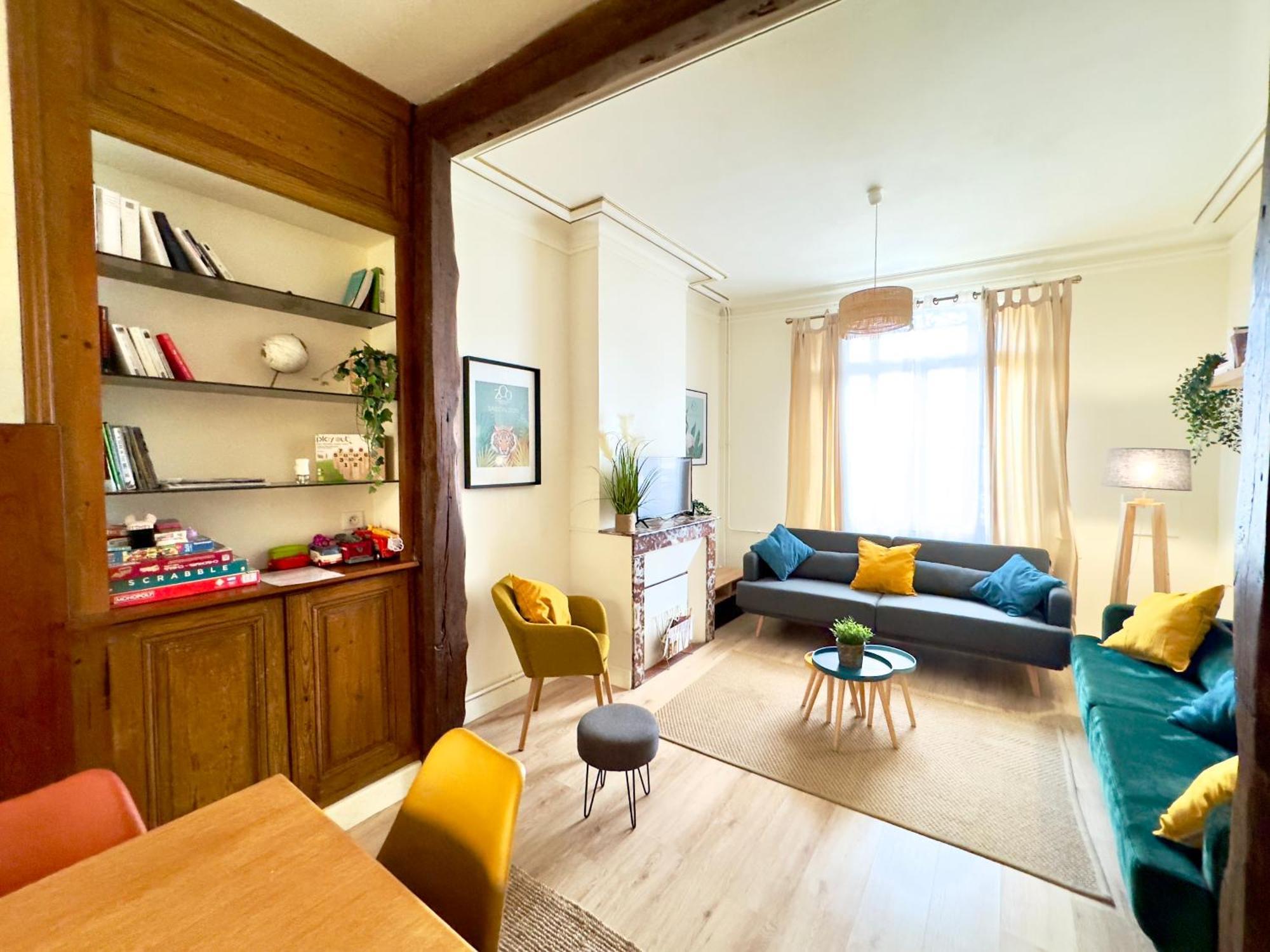 4 Chambres - Grande Maison - Parking - Jardin Amiens Ngoại thất bức ảnh